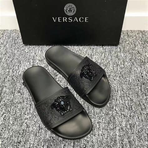 versace baroque medusa slides